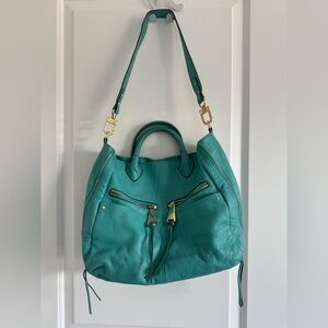 Aimee Kestenberg Teal Leather Women's Bag